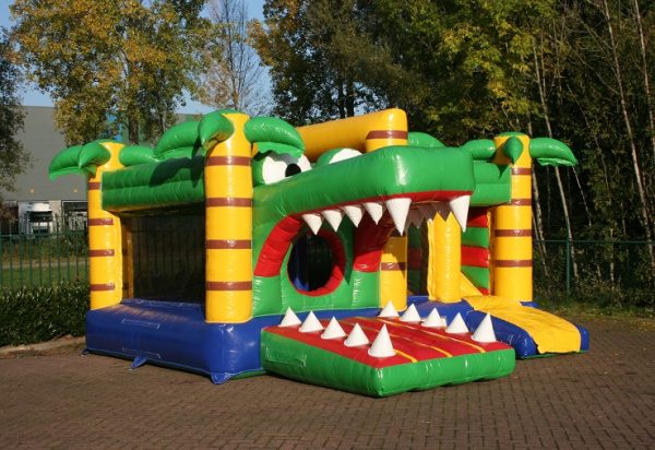 Andrew Halliday Gedragen Terminal Springkussen multiplay krokodil kopen - Jump Factory | Quality Inflatables