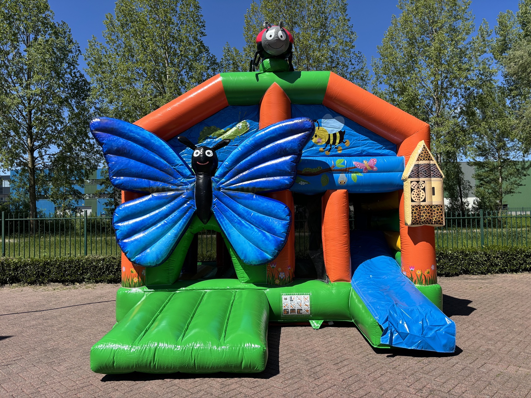 Springkussen Multiplay Vlinder overdekt kopen (4)