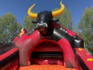 Compact glijbaan stier