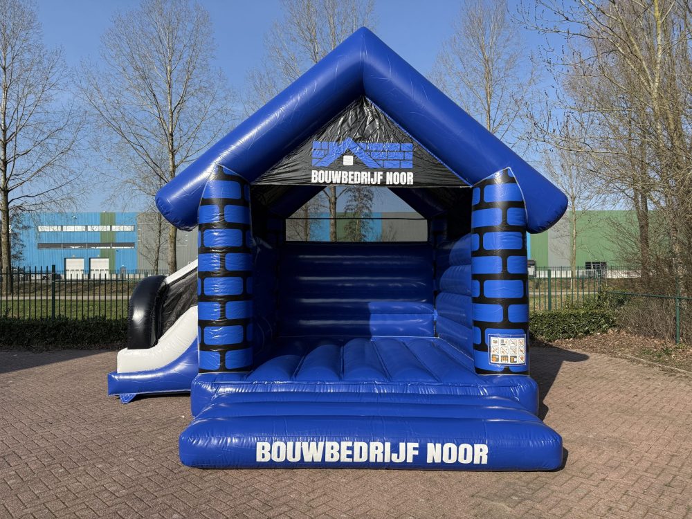 Springkussen Huisje met Glijbaan – De Noor