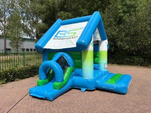 Mini huisje met glijbaan BS Schilderwerken II